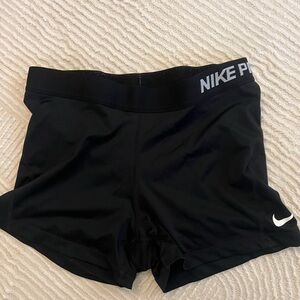Nike Women's Black Pro Shorts